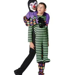 Spirit Halloween Kids Clown Capture Costume