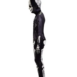 Spirit Halloween Kids Punk Skeleton Skin Suit Costume -Cheap Trick Or Treat Hub Store 01525088 c