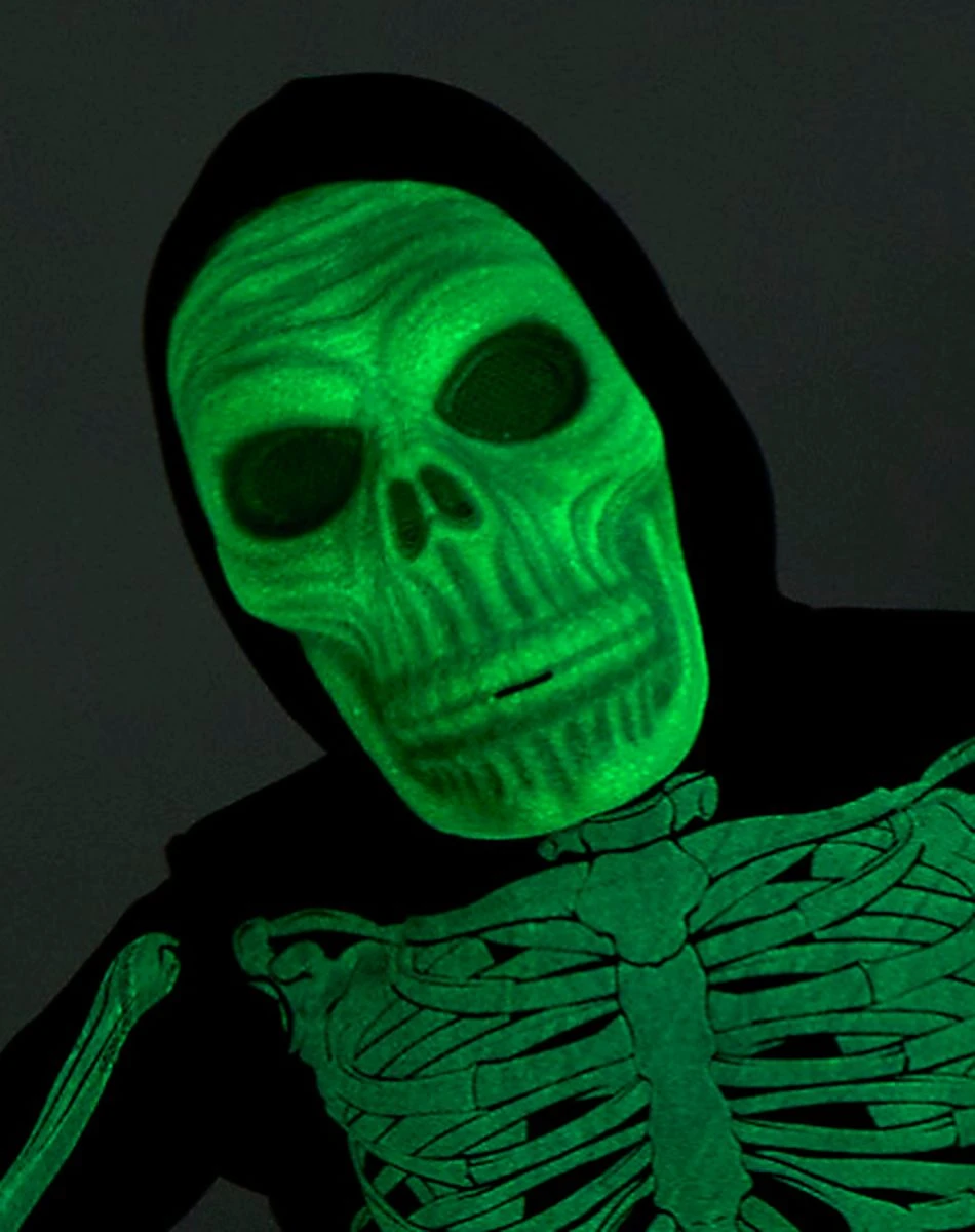 Spirit Halloween Kids Glow Skeleton Costume 3 Spirit Halloween Kids Glow Skeleton Costume - Image 3