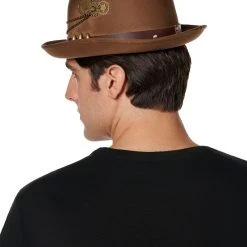 Spirit Halloween Steampunk Bowler Hat -Cheap Trick Or Treat Hub Store 01525385 c