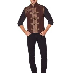Spirit Halloween Brown Steampunk Vest