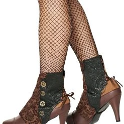 Spirit Halloween Printed Steampunk Shoe Covers