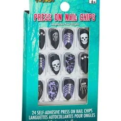 Spirit Halloween Kids Skeleton Nails -Cheap Trick Or Treat Hub Store 01527662 d