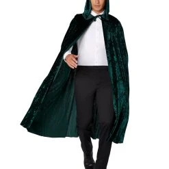 Spirit Halloween Emerald Hooded Cape