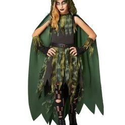 Spirit Halloween Kids Dark Forest Enchantress Costume