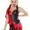 Spirit Halloween Adult Harley Quinn Corset - The Suicide Squad