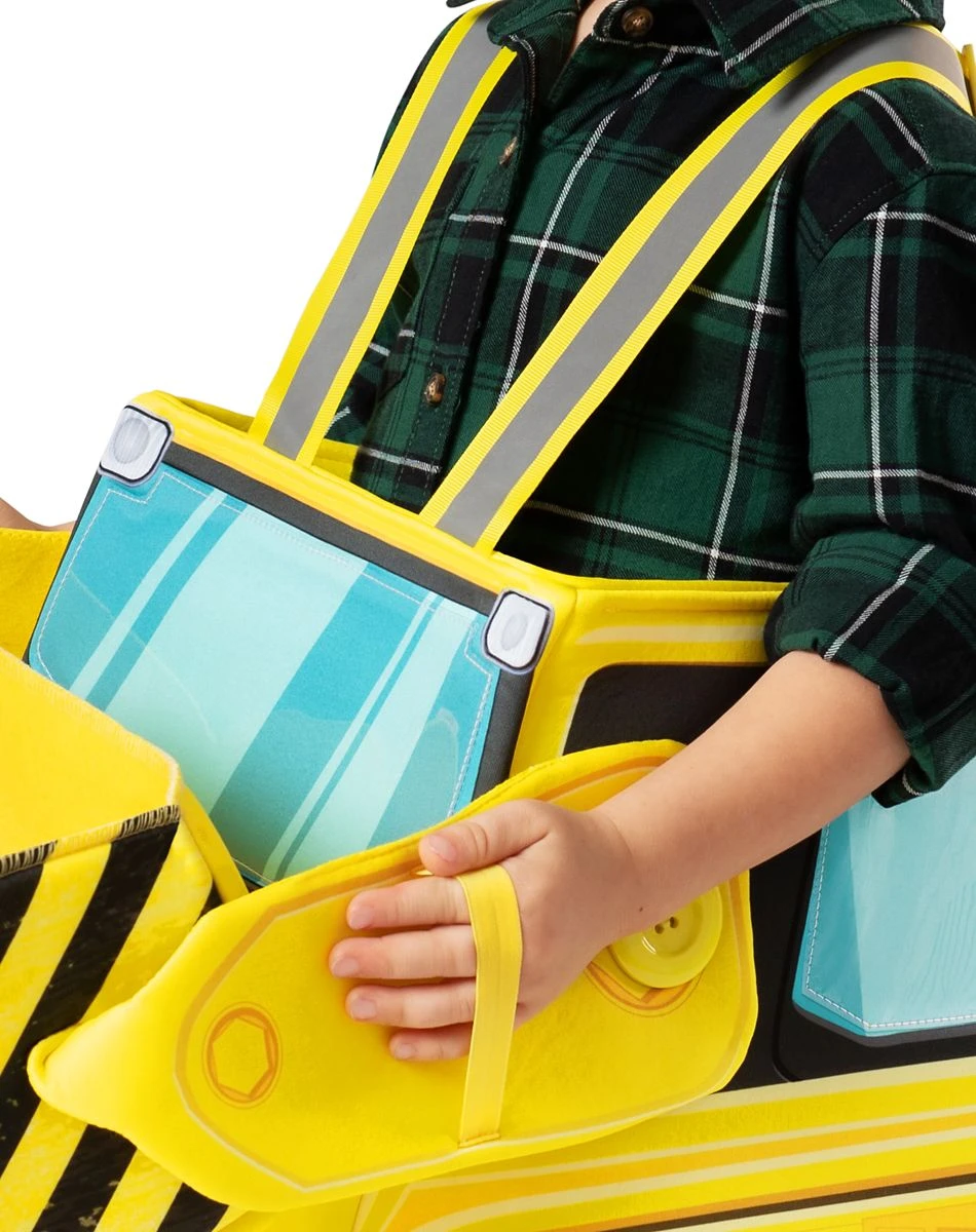 Spirit Halloween Toddler Ride-Along Bulldozer Costume 3 Spirit Halloween Toddler Ride-Along Bulldozer Costume - Image 3