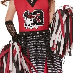 Spirit Halloween Toddler Zombie Cheerleader Costume -Cheap Trick Or Treat Hub Store 01529239 c