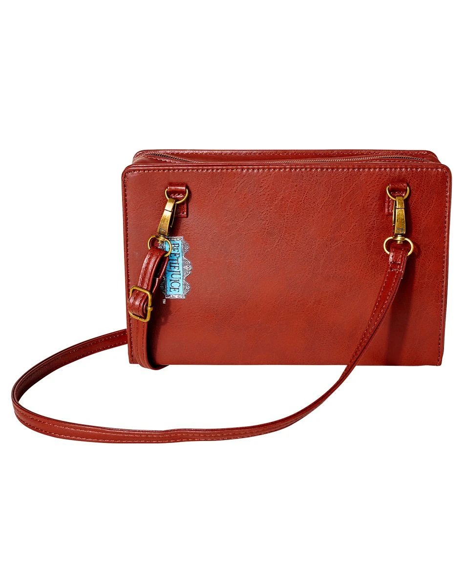 Spirit Halloween Recently Deceased Crossbody Bag - Beetlejuice 2 Spirit Halloween Recently Deceased Crossbody Bag - Beetlejuice - Image 2