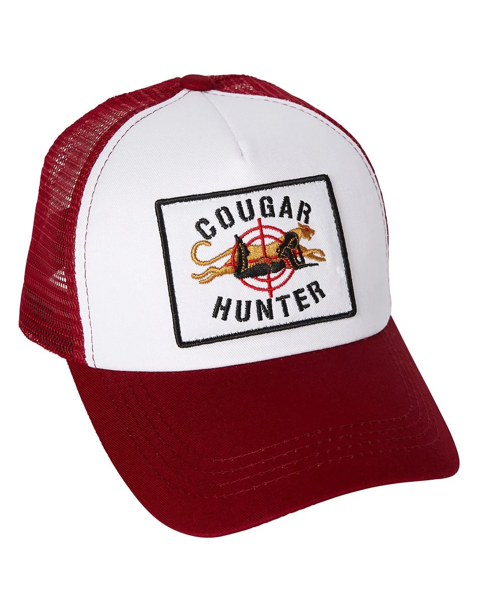 Spirit Halloween Cougar Hunter Trucker Hat 1 Spirit Halloween Cougar Hunter Trucker Hat