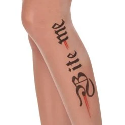 Spirit Halloween Vampire Bite Me Tights -Cheap Trick Or Treat Hub Store 01531516 c