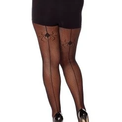 Spirit Halloween Spider Web Tights -Cheap Trick Or Treat Hub Store 01531599 b