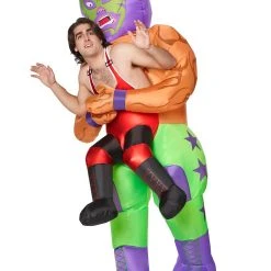 Spirit Halloween Adult Wrestler Inflatable Costume
