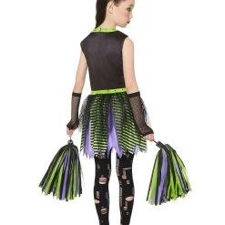 Spirit Halloween Kids Deadly Cheerleader Costume 3 Spirit Halloween Kids Deadly Cheerleader Costume -Cheap Trick Or Treat Hub Store 01531904 b