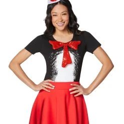 Spirit Halloween Adult Cat in the Hat Costume Kit - Dr. Seuss 5 Spirit Halloween Adult Cat in the Hat Costume Kit - Dr. Seuss -Cheap Trick Or Treat Hub Store 01532381 c