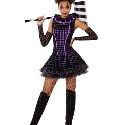 Spirit Halloween Adult Dark Clown Costume