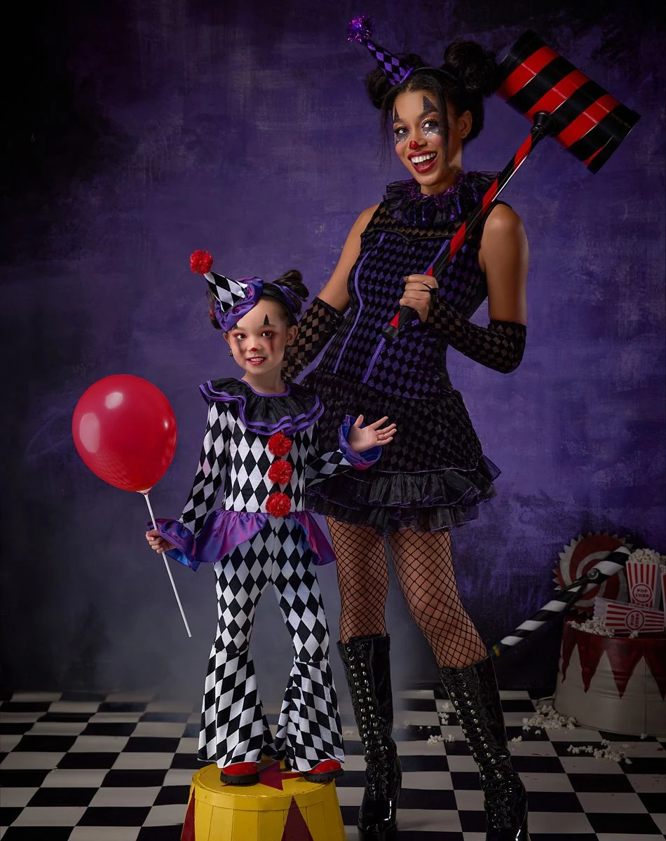 Spirit Halloween Adult Dark Clown Costume 3 Spirit Halloween Adult Dark Clown Costume - Image 3