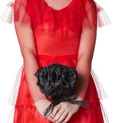 Spirit Halloween Kids Lydia Deetz Costume - Beetlejuice -Cheap Trick Or Treat Hub Store 01535467 c