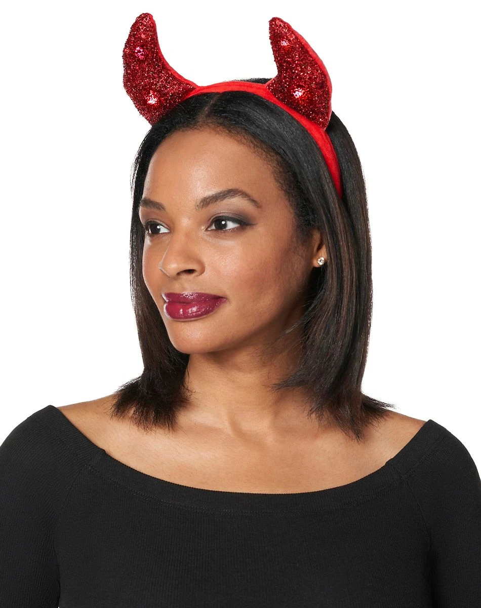 Spirit Halloween Light-Up Devil Headband 2 Spirit Halloween Light-Up Devil Headband - Image 2