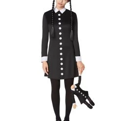 Spirit Halloween Adult Wednesday Addams Costume - The Addams Family