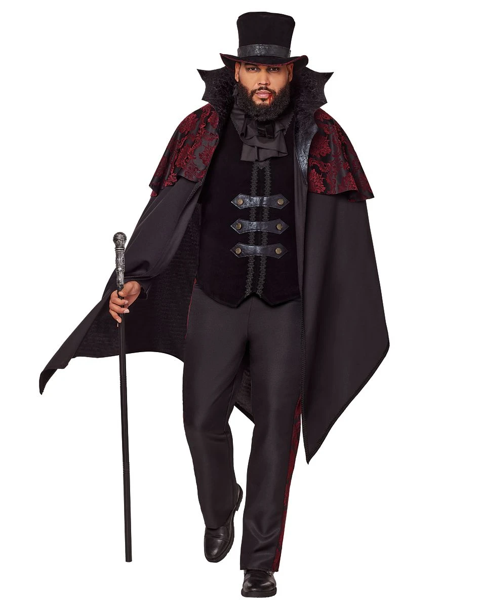 Spirit Halloween Adult Victorian Vampire Plus Size Costume - The Signature Collection 1 Spirit Halloween Adult Victorian Vampire Plus Size Costume - The Signature Collection