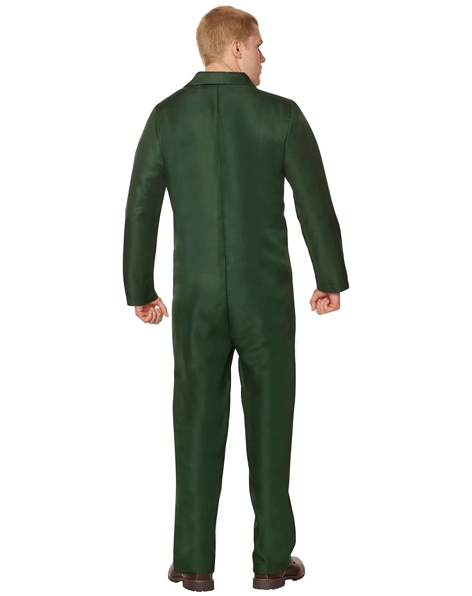 Spirit Halloween Adult Green Plus Size Jumpsuit 2 Spirit Halloween Adult Green Plus Size Jumpsuit - Image 2