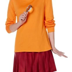 Spirit Halloween Adult Velma Costume - Scooby-Doo -Cheap Trick Or Treat Hub Store 01538081 c