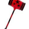 Spirit Halloween Kids Red and Black Star Scary Clown Hammer