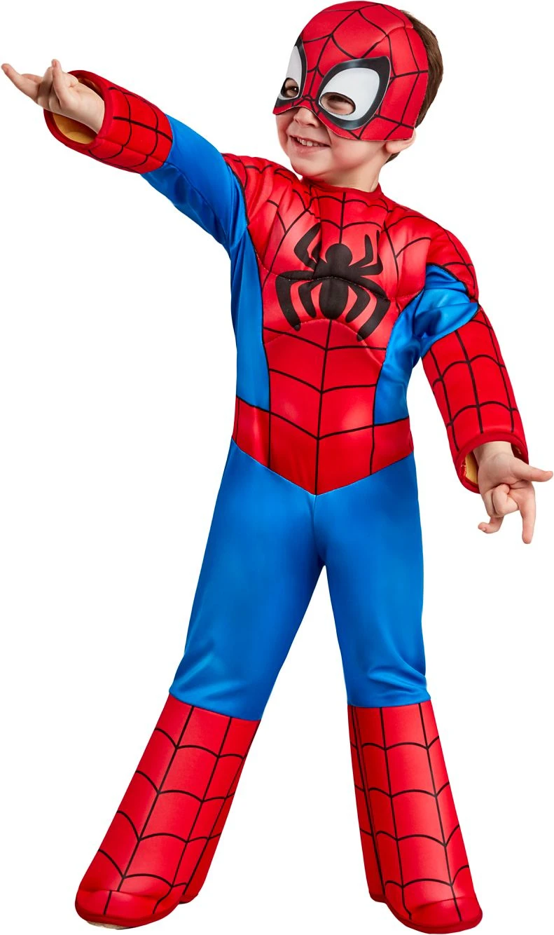 Spirit Halloween Toddler Peter Parker Costume - Spidey and His Amazing Friends 1 Spirit Halloween Toddler Peter Parker Costume - Spidey and His Amazing Friends