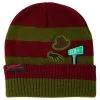 Spirit Halloween Freddy Beanie - A Nightmare on Elm Street