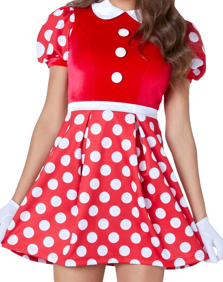 Spirit Halloween Adult Minnie Mouse Costume - Mickey and Friends 3 Spirit Halloween Adult Minnie Mouse Costume - Mickey and Friends - Image 3