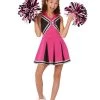 Spirit Halloween Kids Pink Cheerleader Costume