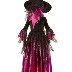 Spirit Halloween Toddler Shimmer Witch Costume -Cheap Trick Or Treat Hub Store 01542463 c