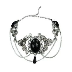 Spirit Halloween Gothic Devil Choker Necklace