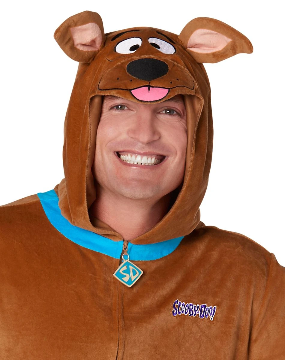 Spirit Halloween Adult Scooby-Doo Union Suit 2 Spirit Halloween Adult Scooby-Doo Union Suit - Image 2