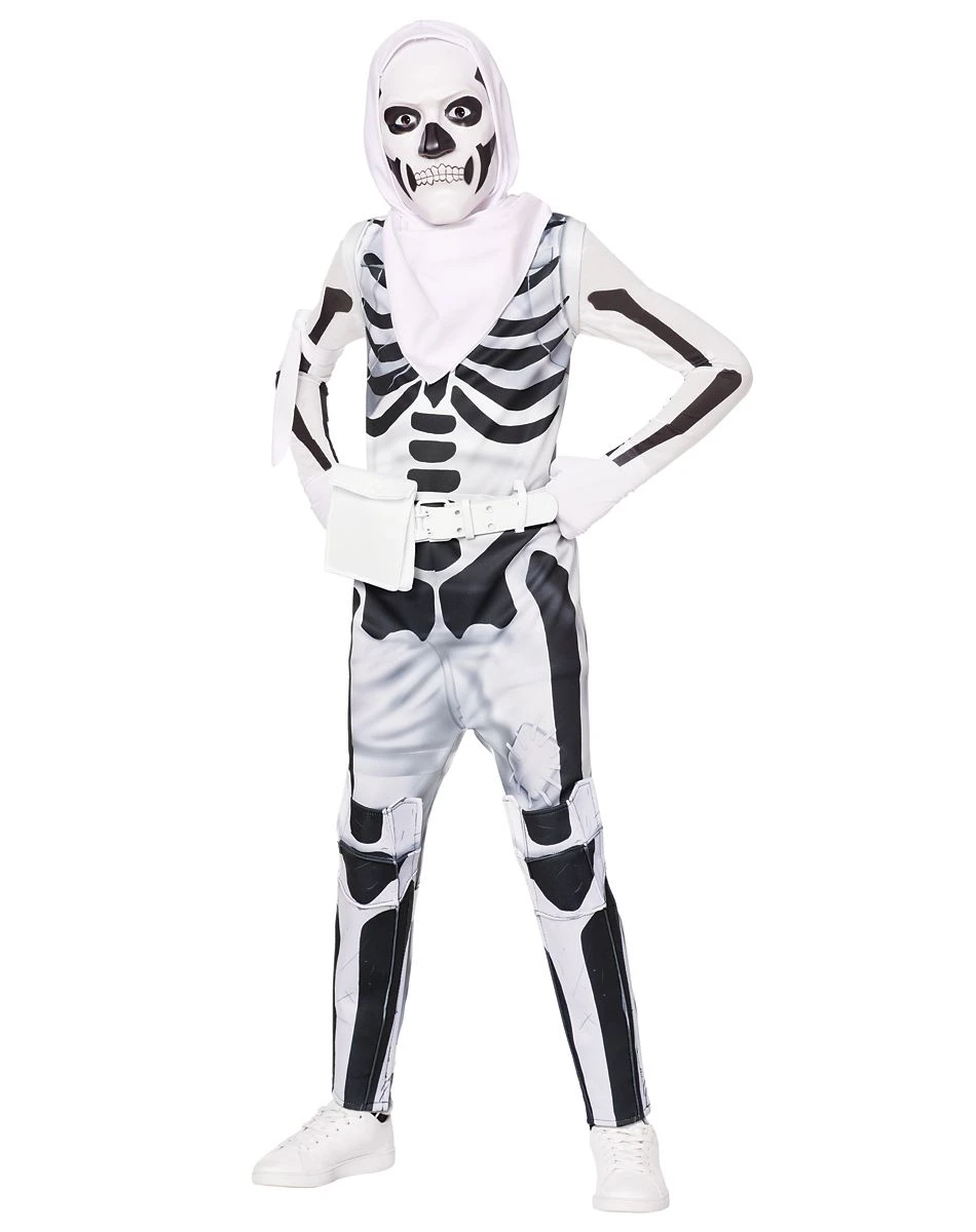 Spirit Halloween Youth Skull Trooper (Inverted) Costume – Fortnite 1 Spirit Halloween Youth Skull Trooper (Inverted) Costume – Fortnite