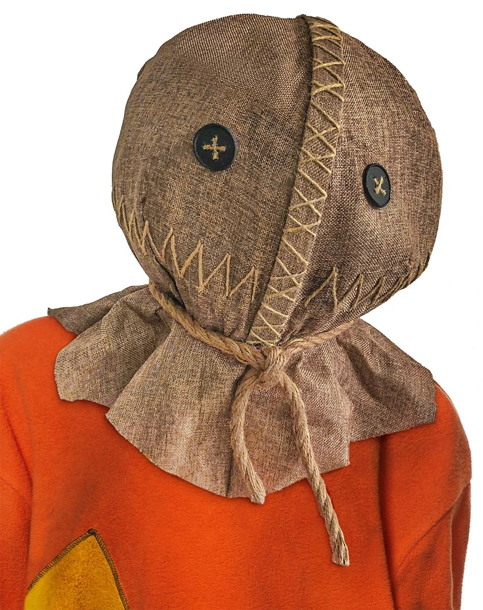 Spirit Halloween Kids Deluxe Sam Mask - Trick 'r Treat 1 Spirit Halloween Kids Deluxe Sam Mask - Trick 'r Treat