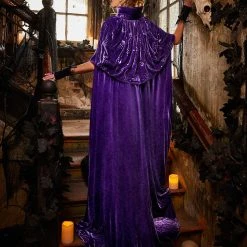 Spirit Halloween Adult Celestial Witch Cape - Deluxe