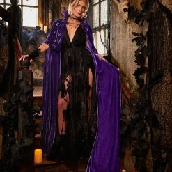 Spirit Halloween Adult Celestial Witch Cape - Deluxe -Cheap Trick Or Treat Hub Store 01545706 c