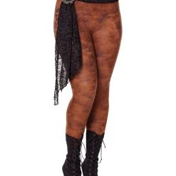 Spirit Halloween Adult Regal Rebels Pirate Leggings