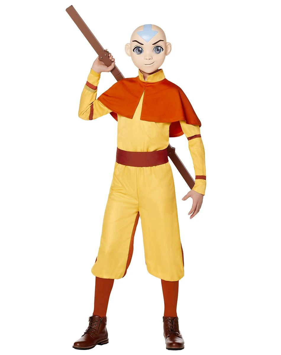 Spirit Halloween Kids Aang Costume - Avatar: The Last Airbender 1 Spirit Halloween Kids Aang Costume - Avatar: The Last Airbender