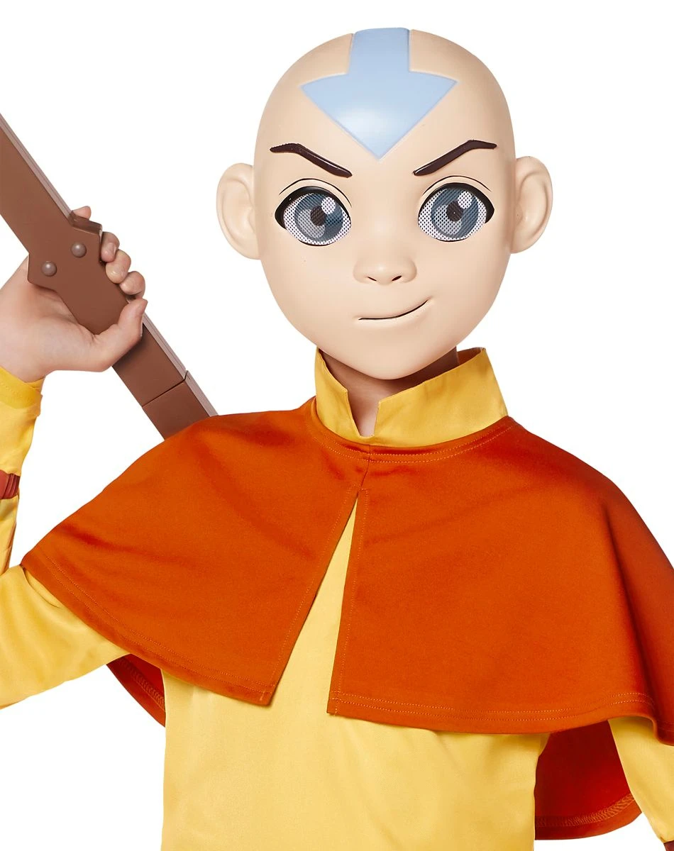 Spirit Halloween Kids Aang Costume - Avatar: The Last Airbender 3 Spirit Halloween Kids Aang Costume - Avatar: The Last Airbender - Image 3