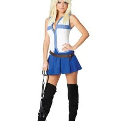 Spirit Halloween Adult Lucy Heartfilia Costume - Fairy Tail