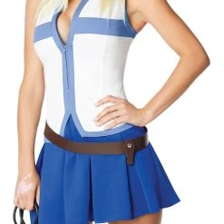 Spirit Halloween Adult Lucy Heartfilia Costume - Fairy Tail -Cheap Trick Or Treat Hub Store 01546159 c