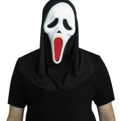 Spirit Halloween Light-Up Fade Ghost Face ® Full Mask - Scream