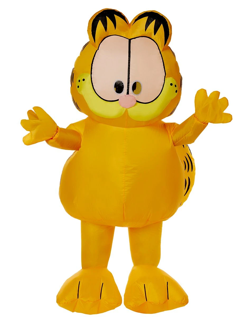 Spirit Halloween Adult Garfield Inflatable Costume - Nickelodeon 1 Spirit Halloween Adult Garfield Inflatable Costume - Nickelodeon