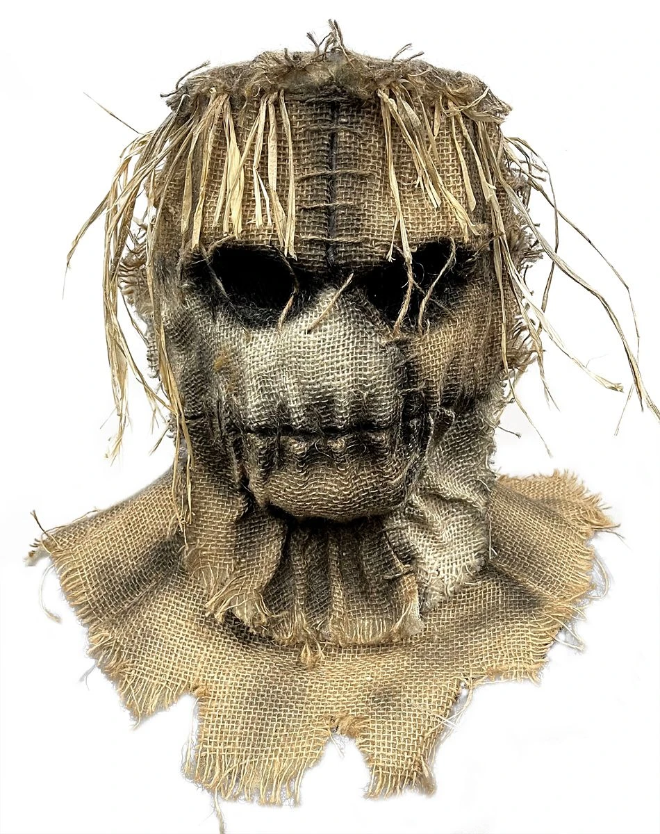 Spirit Halloween Scarecrow Burlap Full Mask 1 Spirit Halloween Scarecrow Burlap Full Mask