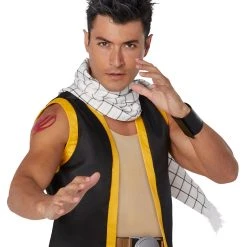 Spirit Halloween Adult Natsu Costume - Fairy Tail -Cheap Trick Or Treat Hub Store 01548213 c