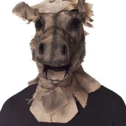 Spirit Halloween Scarecrow Horse Full Mask