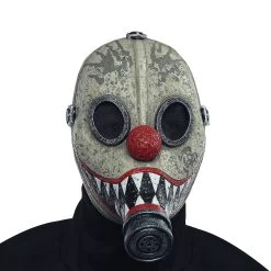 Spirit Halloween Clown Gas Half Mask
